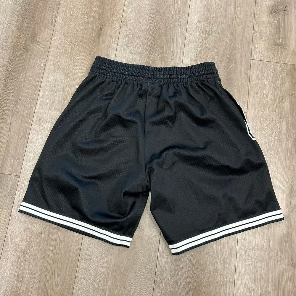 Mitchell & Ness San Francisco 49ers Big Face 3.0 shorts size Medium M Black B30